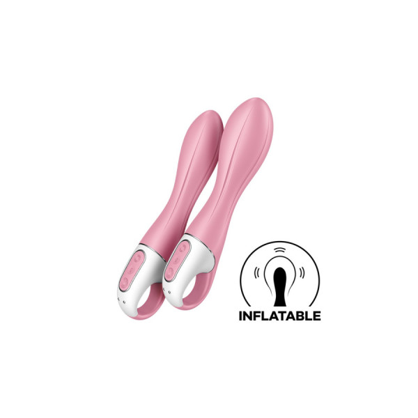 Vibromasseur gonflable G-Spot rose USB Air Pump Vibrator 2 Satisfyer